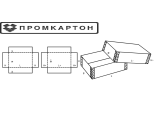 арт.3002 коробка с крышкой (крышка-дно)