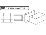 арт.3006 коробка с крышкой (крышка-дно)
